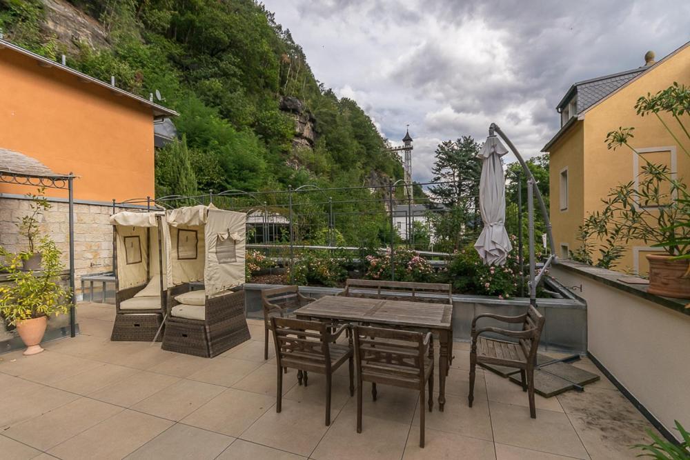 Albergo-Toscana บาดชานเดา ภายนอก รูปภาพ